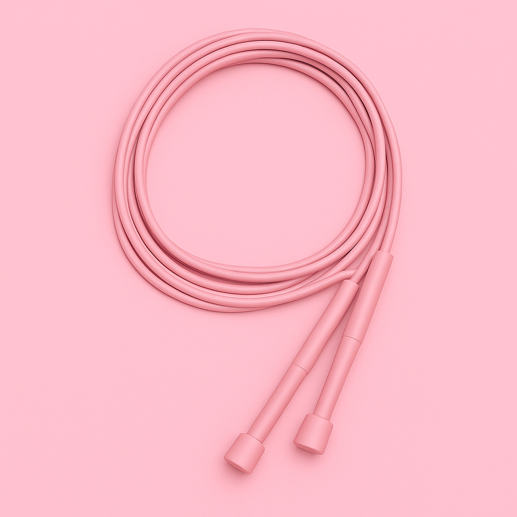 Roze Speed Springtouw – Verstelbaar & Lichtgewicht