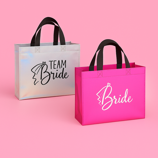 ✨ 8-Delige "Bride & Team Bride" Cadeautassenset ✨