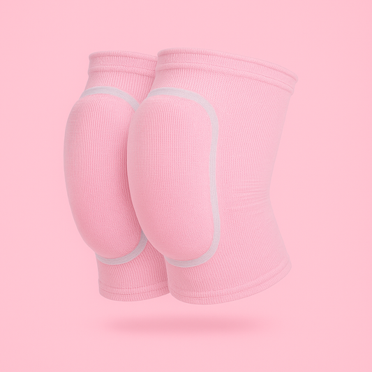 Roze Verdikte Kniebeschermers – Comfort & Steun bij elke Beweging