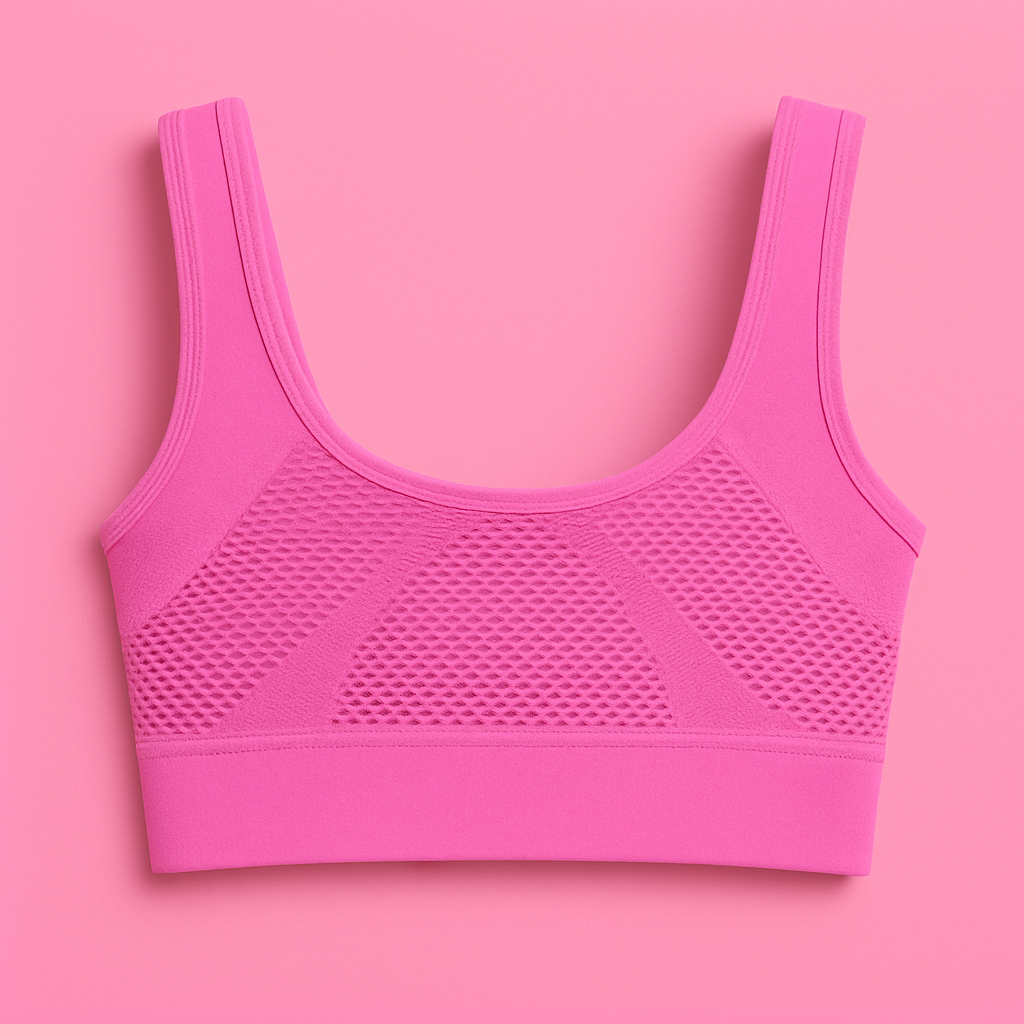 Naadloze Sport-BH – Roze | Hoog Elastisch & Ademend