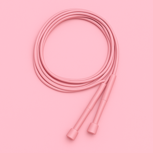 Roze Speed Springtouw – Verstelbaar & Lichtgewicht