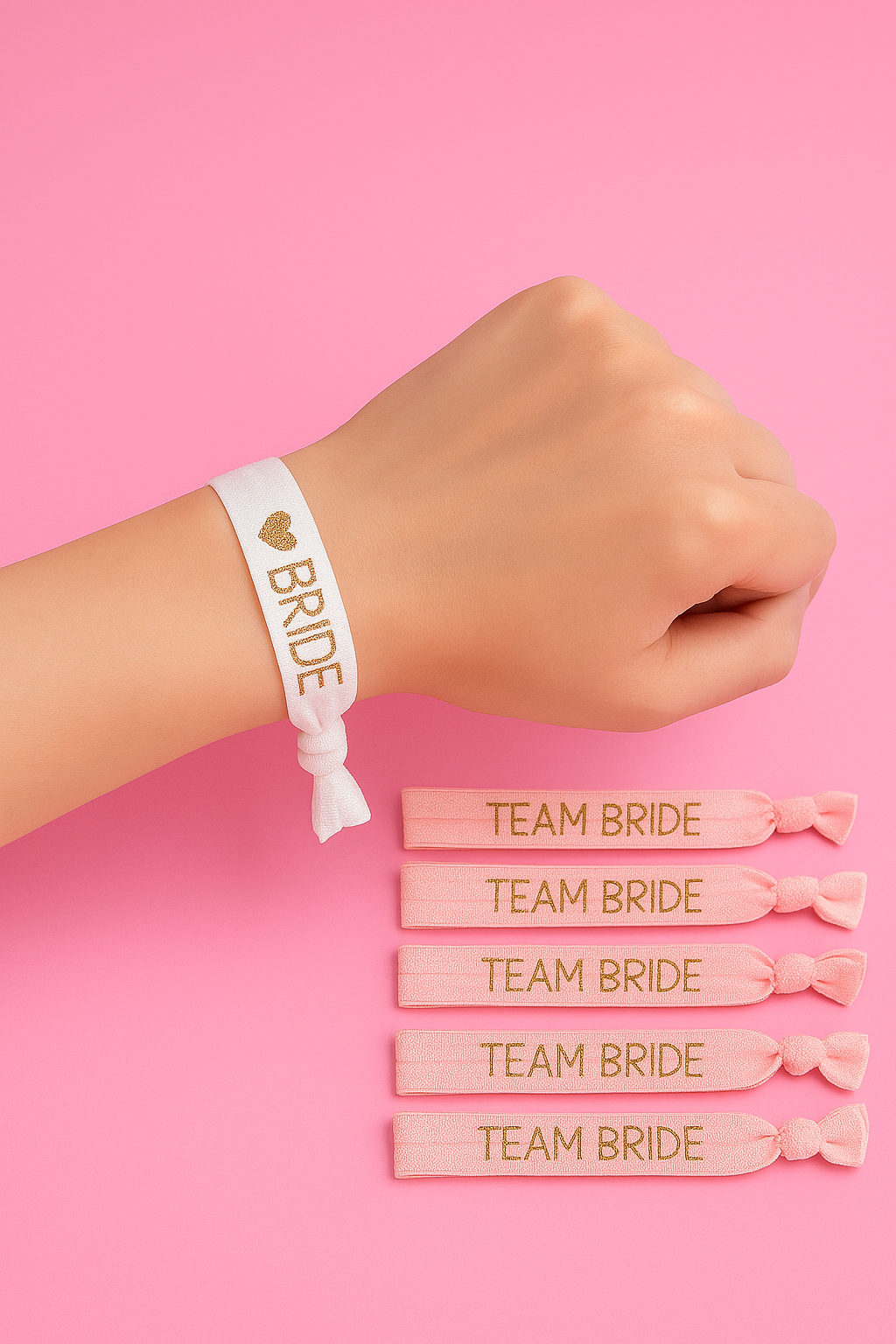 Team Bride Armbanden Set – 11 stuks voor de Ultieme Bridal Shower